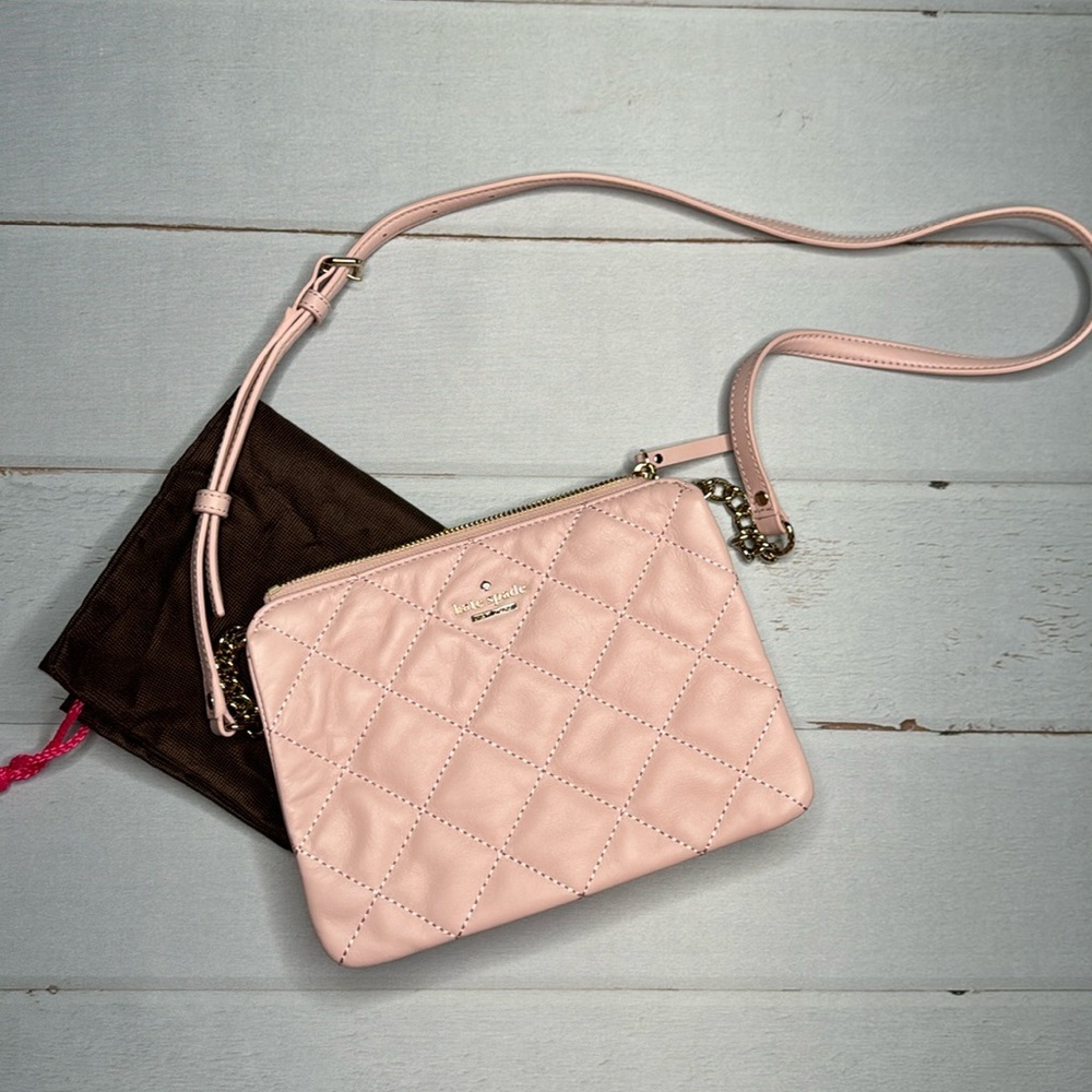 NWOT - Kate Spade New York Emerson Place Harbor Quilted Leather Purse